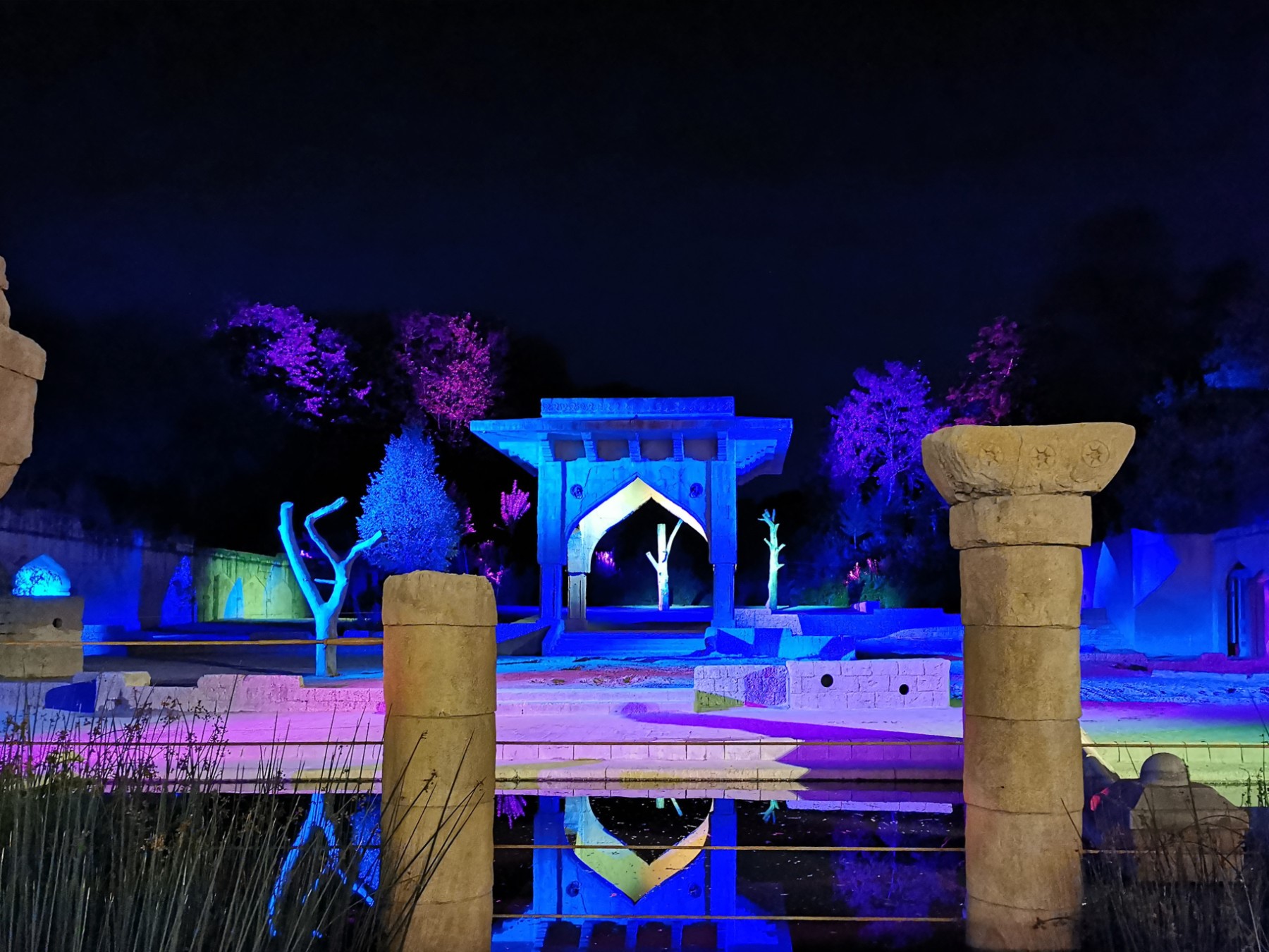 Elefanten Außenanlage Erlebnis-Zoo Hannover