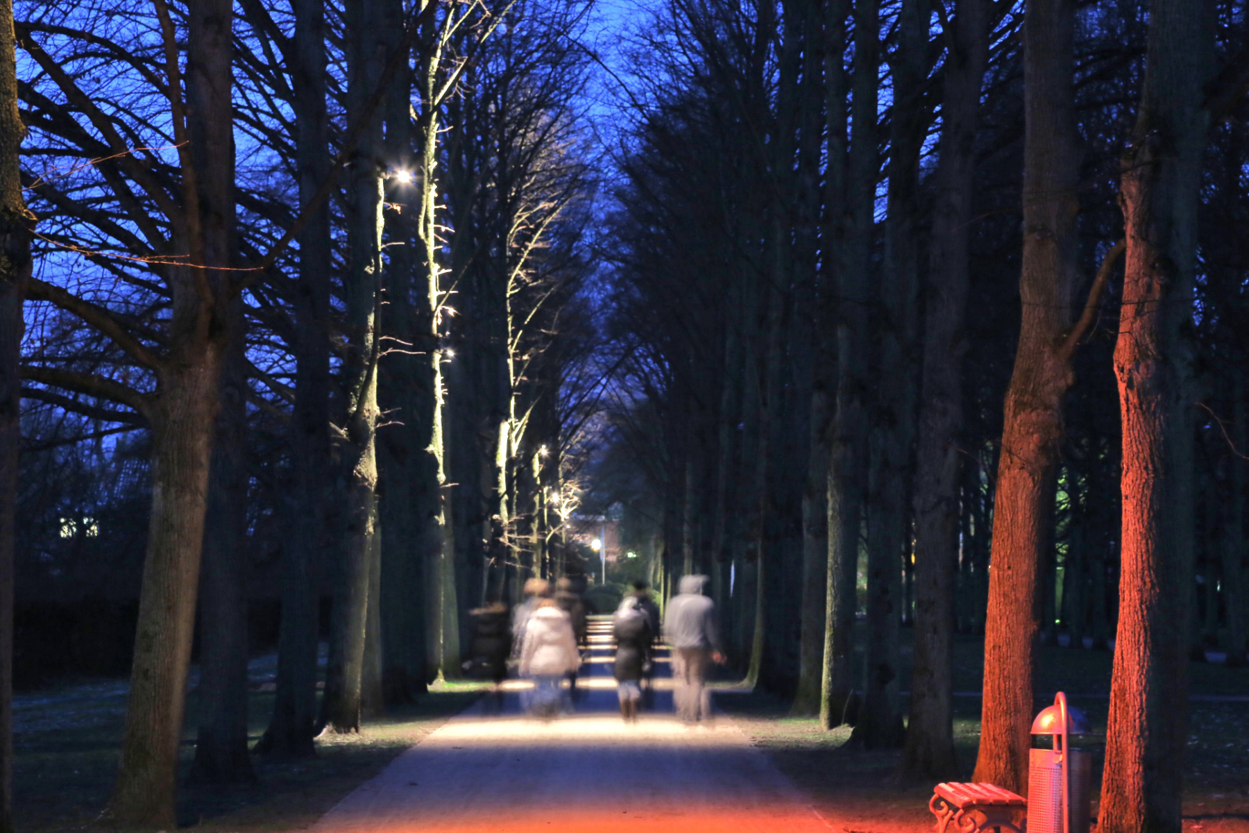 2.Außenbeleuchtung Parkbeleuchtung Französischer Garten Celle Lichtplanung