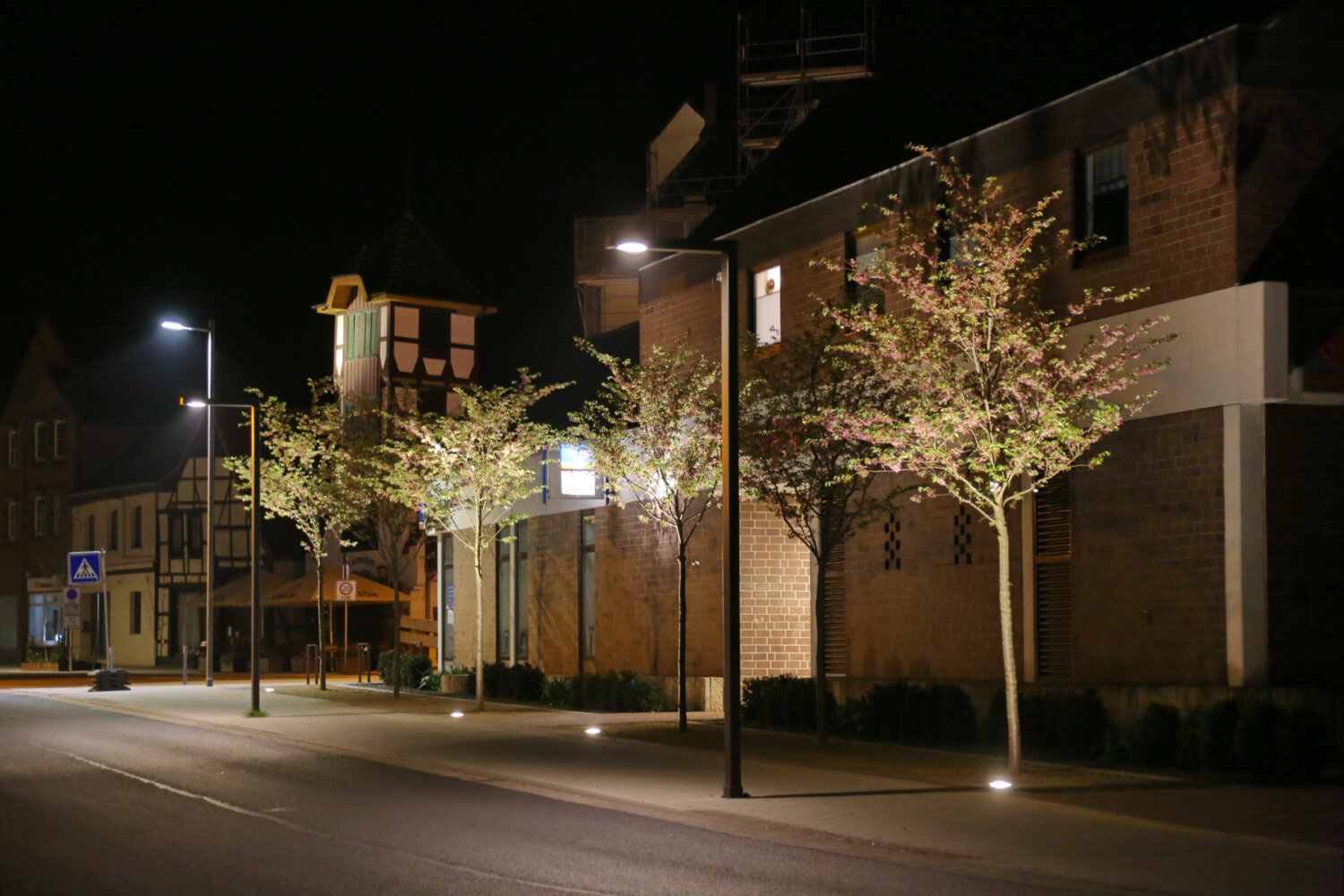 2.Außenbeleuchtung Stadlichtkonzepte Gerden Innenstadt Lichtplanung