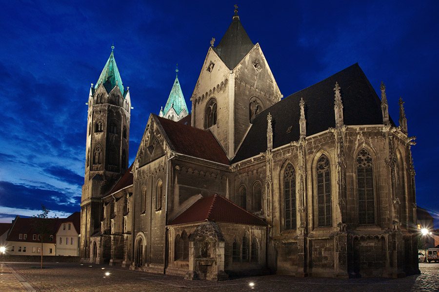 Kirchplatz in Freyburg