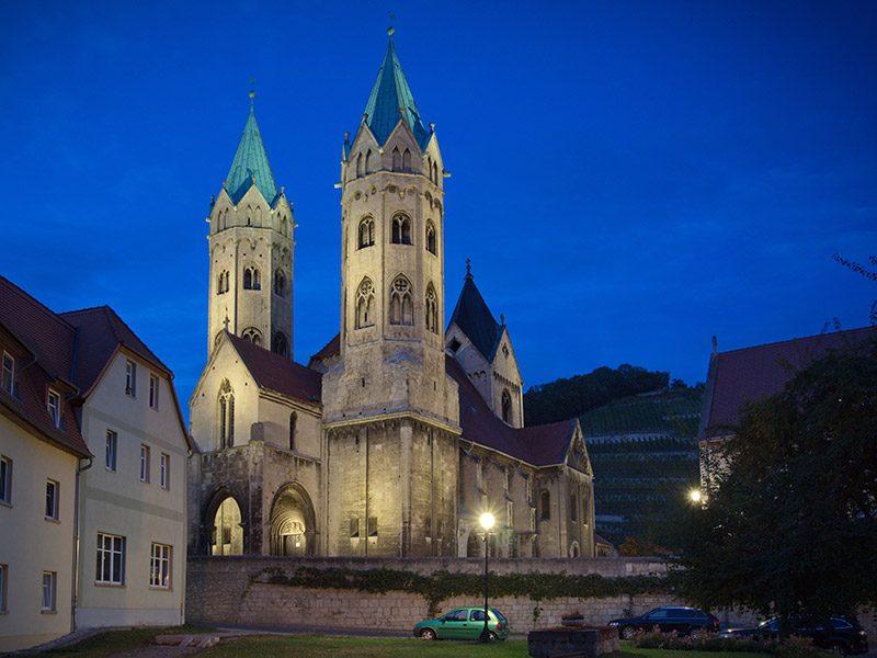 Kirchplatz in Freyburg