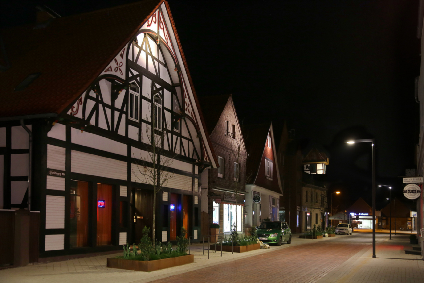 3.Außenbeleuchtung Stadlichtkonzepte Gerden Innenstadt Lichtplanung
