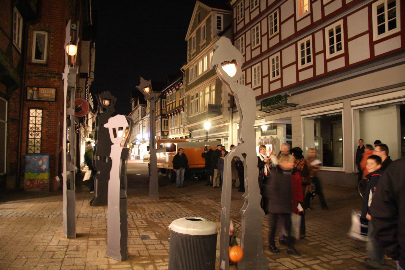 4.Außenbeleuchtung Stadlichtkonzepte Sprechende Laternen Celle Lichtplanung