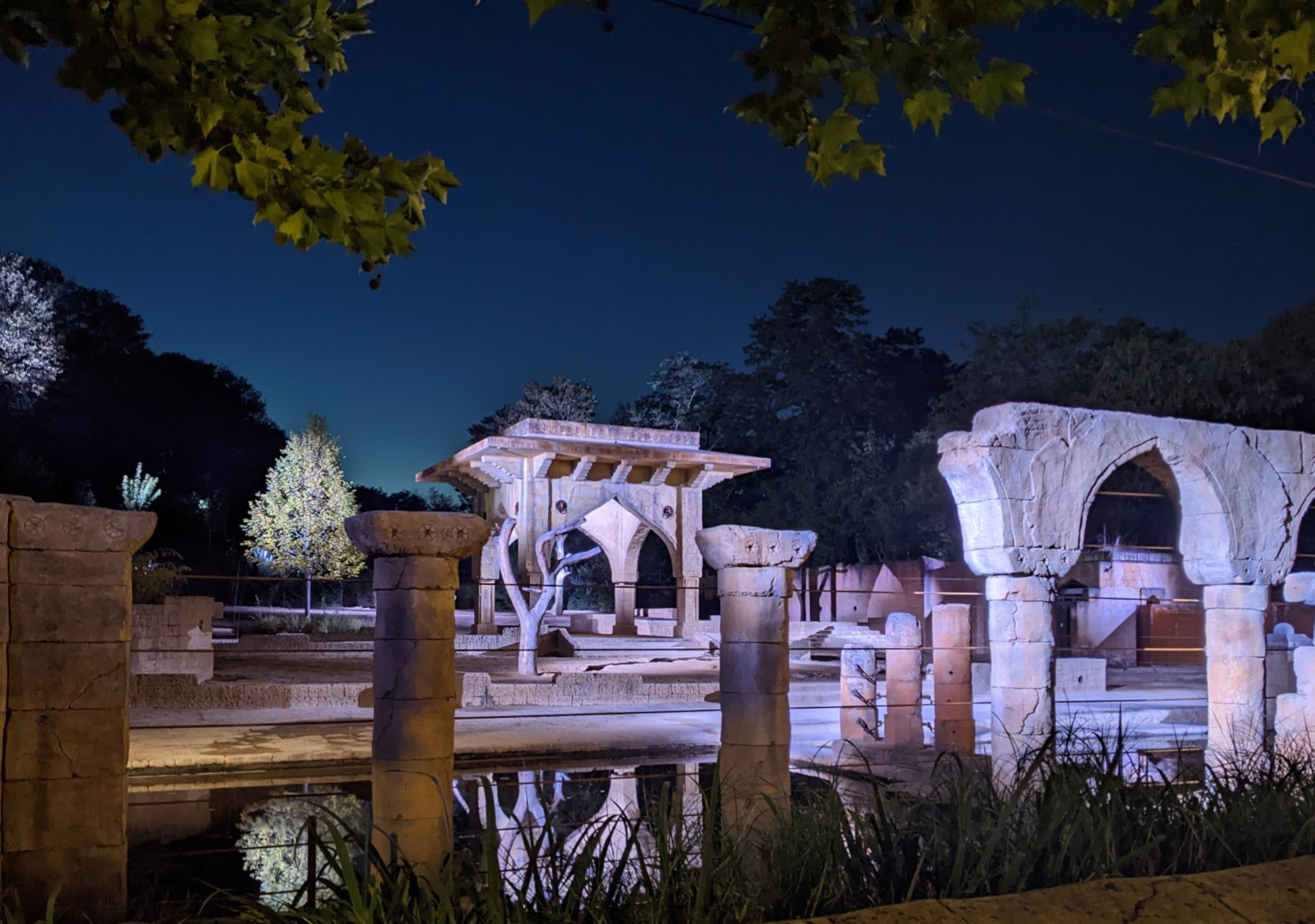 4.Außenbeleuchtung öfentlicher Raum Zoo Hannover Elefantenaussenanlage Lichtplanung 2500w