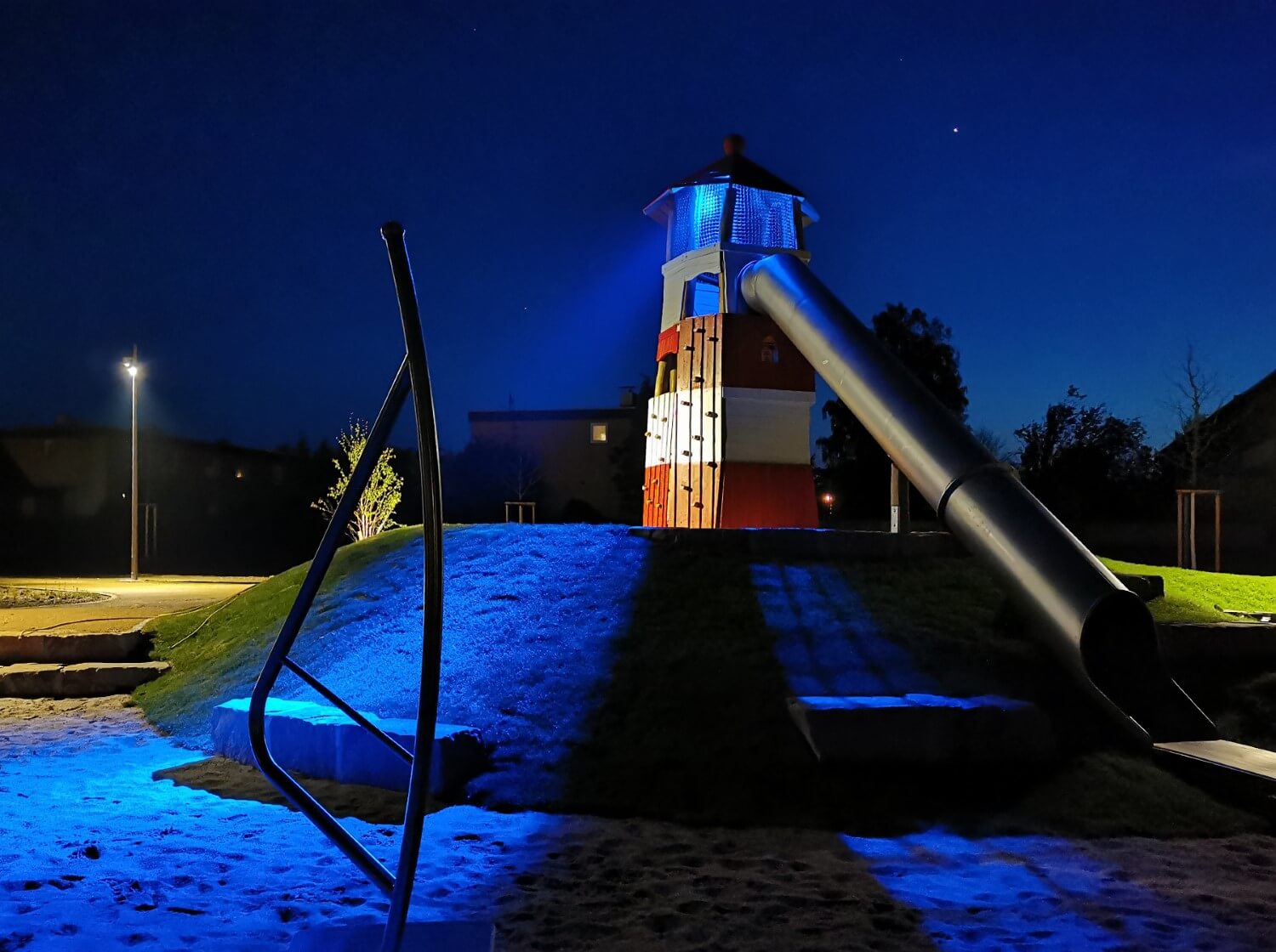 5.Außenbeleuchtung Parkbeleuchtung Parkanlage Bergen Lichtdesign 1500w