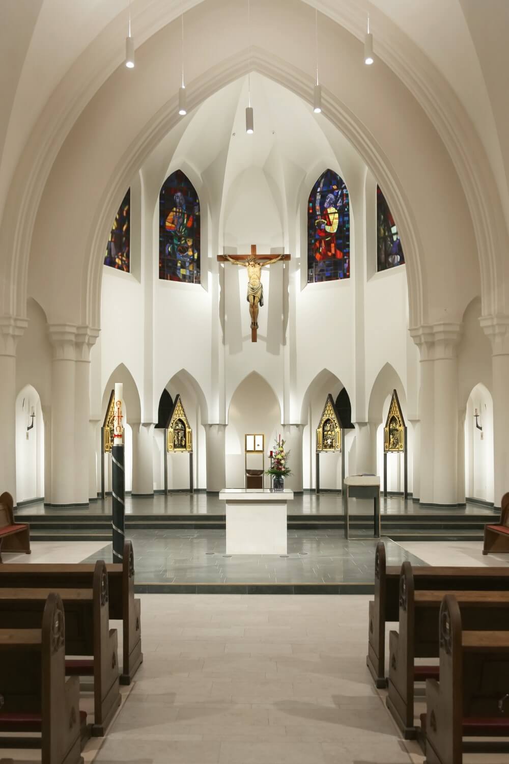 7.Innenbeleuchtung Kirche St.Joseph Hannover Lichtdesign 1500w