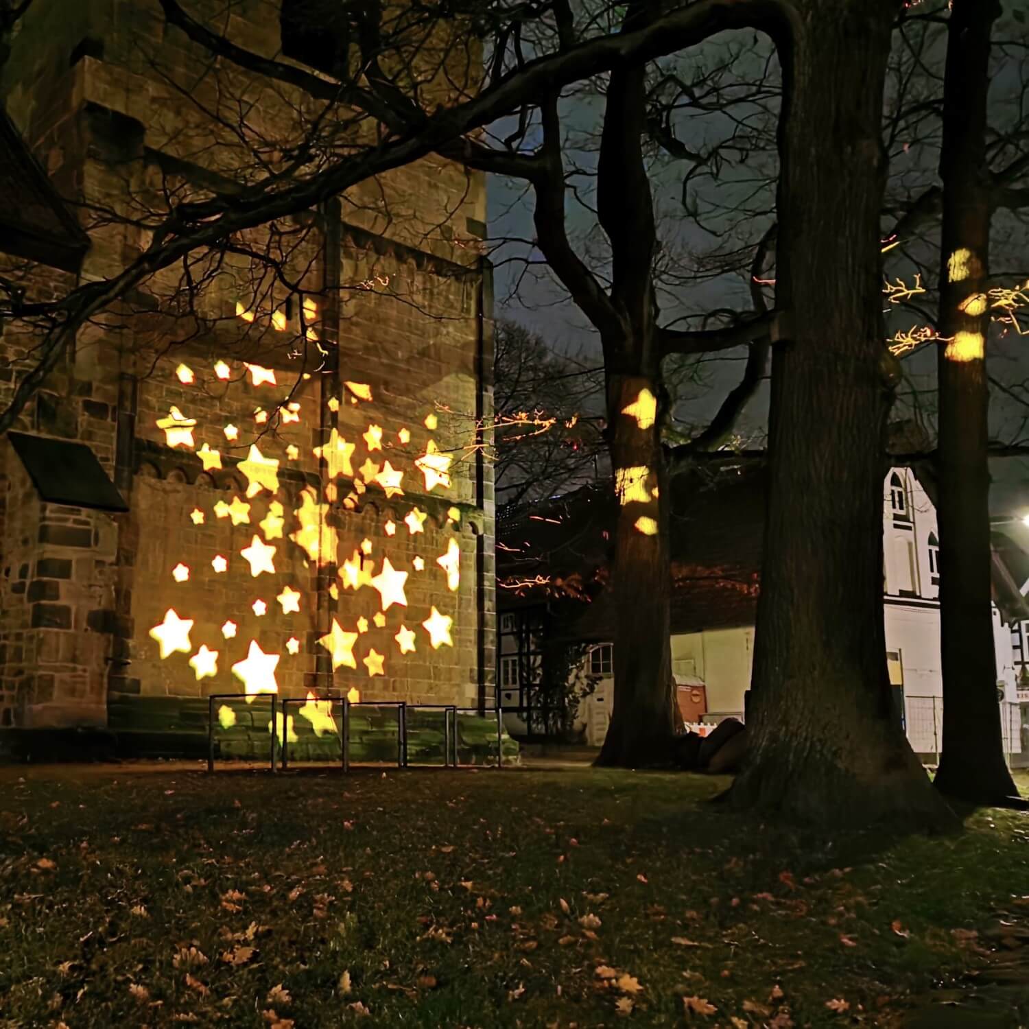 9.Außenbeleuchtung öffentlicher Raum Weihnachtsbeleuchtung Gerden Lichtdesign 1500w