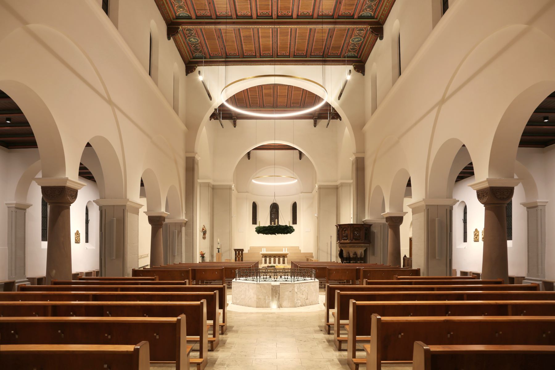 Innenbeleuchtung von Kirchen Wolfenbüttel