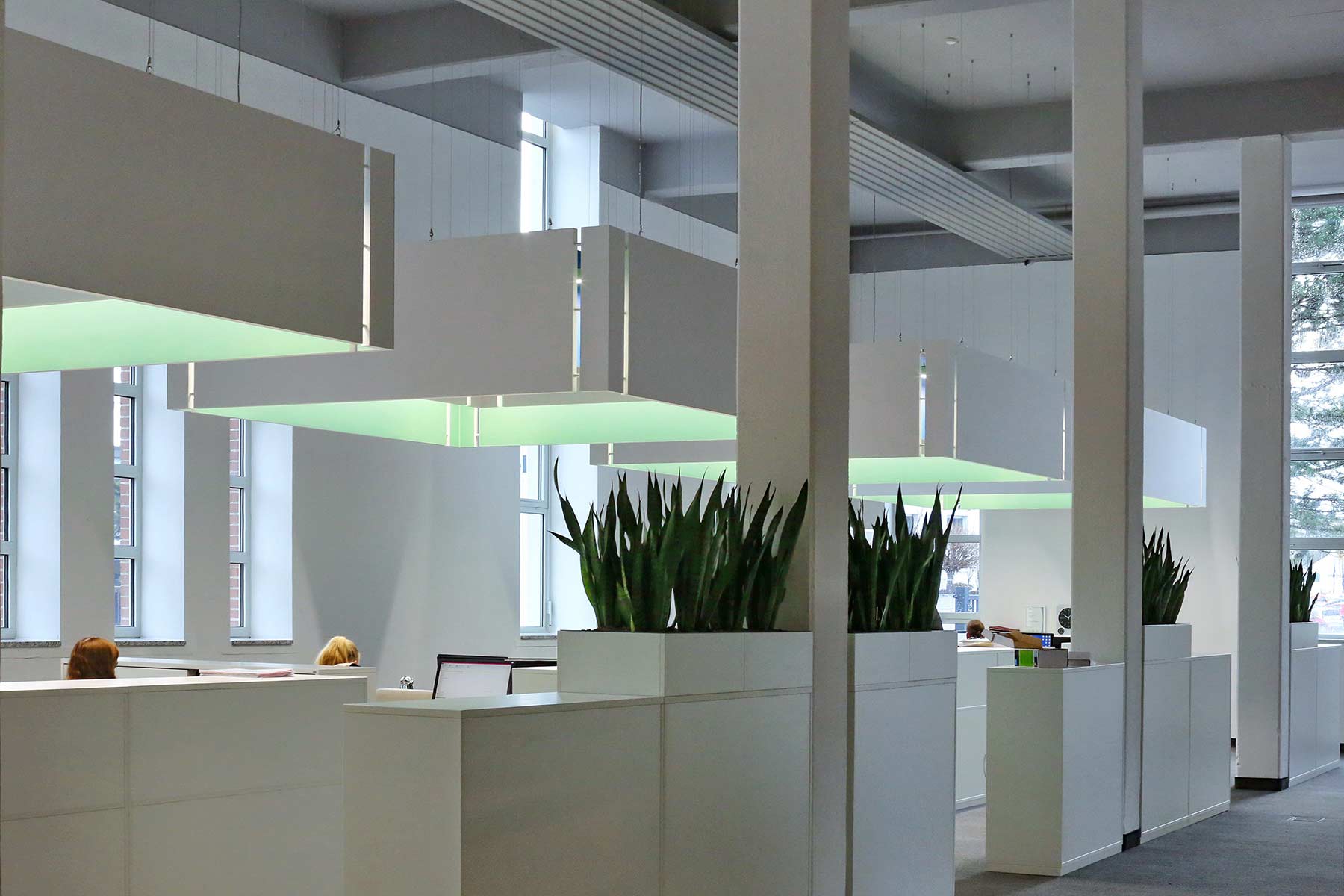 Büro-Beleuchtung Büro-Beleuchtung von Arbeitsplätzen